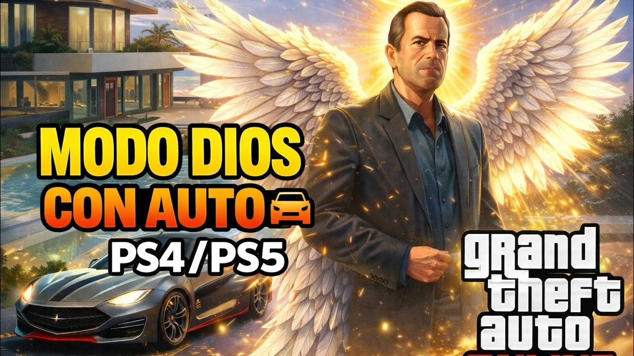 ⚡🚗 GTA V ONLINE(otro)MODO DIOS MANSION SOLO SIN AYUDA PS4/PS5/XBOX💥 