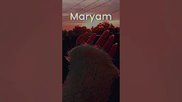 Maryam Letter Whatsapp Status 💕Maryam Name Status 🥀Maryam letter status 🥀Maryam letter status 🥀