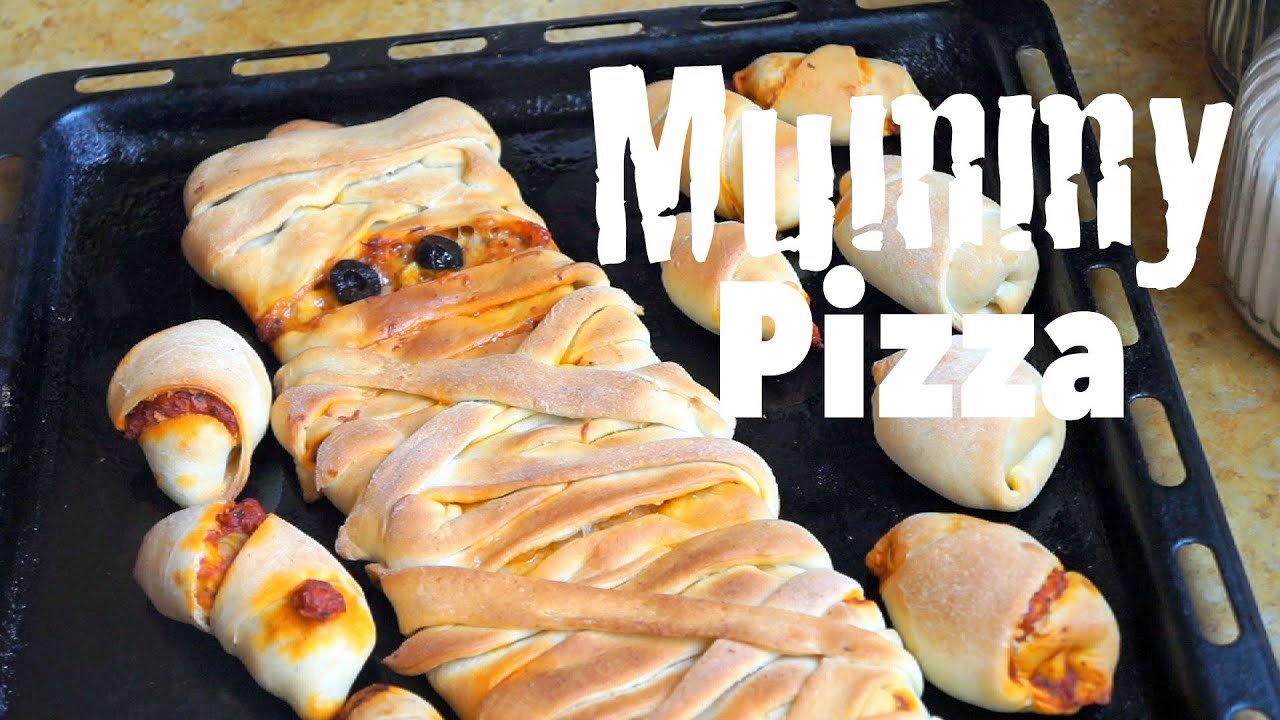 Como fazer a pizza da múmia #goodpizza #fouryoupage #mumia