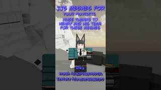 JJS MESHES FOR YOUR MOVESETS #roblox #jjs #jujutsushenanigans #battlegrounds #mesh