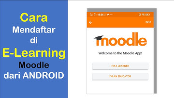 Cara Mendaftar di Digital Kelas (dikelas) Moodle SMKN 1 Sumenep melalui Android