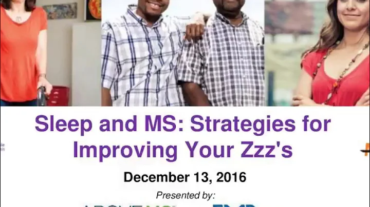 Sleep   MS  Strategies for Improving Your Zzz's