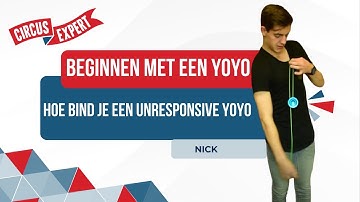 Hoe Bind je een Unresponsive YoYo | Tutorial | Jojo Binden | Circus-expert.nl