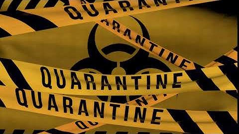 Quarantine 4K Motion Background Loop - Free VJ Loops 2020 | Free Video Background