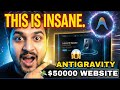 Google Antigravity Website Design Easy Tutorial | Product Lanuch Website 😱