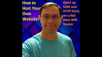 How to Open up DMZ and Ports on a NetGear Router.