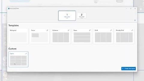 Custom Windows Snap Zones using Microsoft PowerToys