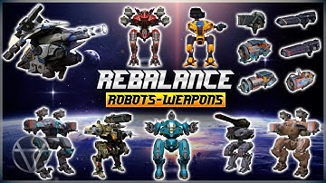[WR] 🔥 Havoc, Hawk NERF Hellburner BUFF & More – Rebalance | War Robots