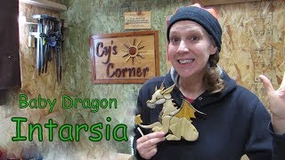 Baby Dragon Intarsia I
