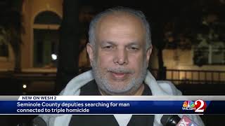 Search continues for person of interest in Seminole County death investigation