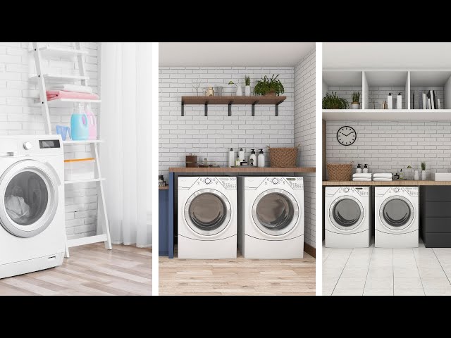 Small Space Laundry Makeover - From Drab to Fab! - TidyMom®