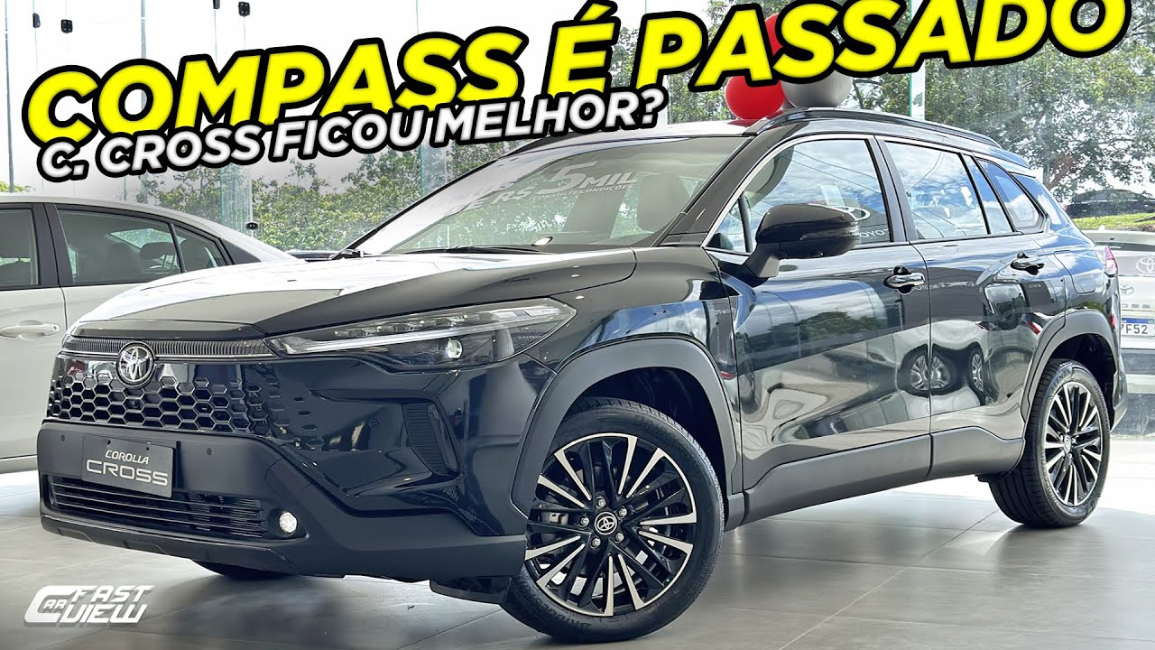 NOVO TOYOTA COROLLA CROSS XRX 2026 ADAS COMPLETO, TETO SOLAR, CÂMERA ...