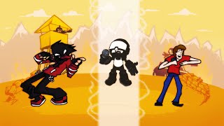 Guns (Tankman VS Agoti \u0026 Red Shaggy) | FNF Mix