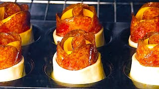 Бесподобная Выпечка из Слоеного Теста с Начинкой на Любой Вкус