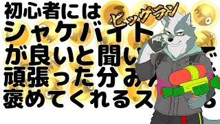 【シャケバ参加型】初心者にはシャケバがいいと聞いたので頑張った分みんなが褒めてくれる＃23【ケモノVtuber】