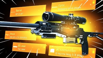 the NEW BEST "SPR-208" QUICKSCOPE Class Setup for Warzone