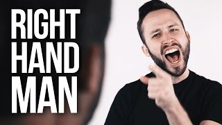 Video thumbnail of "HAMILTON - Right Hand Man (Rock version) cover by Jonathan Young, Caleb Hyles & The Completionist"