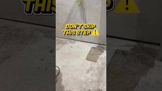 Skipping Tile Backer Board? Here’s the Risk ⚠️ #shorts #tileinstallation