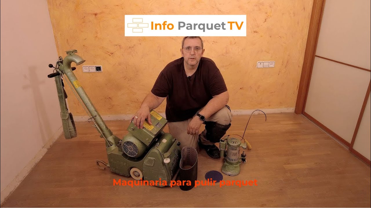 Maquinas para pulir parquet 