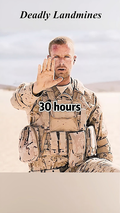 Man stepped on a landmine and dared not move. #war #futurelink