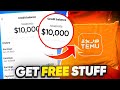 How to get free stuff on temu super easy