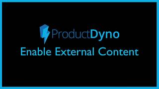 ProductDyno Enable External Content