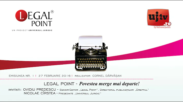 Legal Point 1 - Ovidiu Predescu i Nicolae Crstea: ...