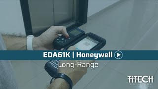 Teste de Leitura de Longa Distância EDA61K Honeywell