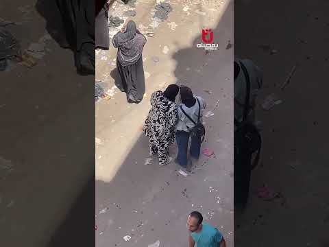 اليوتيوبر لولا فاني في انتظار خروج جثمان طليقها من أسفل أنقاض عقارين حدائق القبة