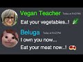 If Beluga Owns Vegan Teacher