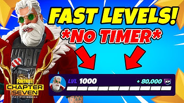Best *NO TIMER* Fortnite XP MAP to LEVEL UP FAST in Chapter 7