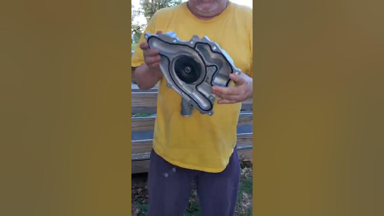 2010 Dodge Challenger Charger 5.7LT. Water Pump Installation - YouTube