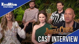 Jungle Cruise Press Conference With Dwayne Johnson, Emily Blunt & Jack Whitehall
