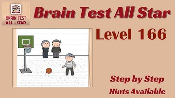 Brain Test All Star Level 166 – Quick & Easy Solution!