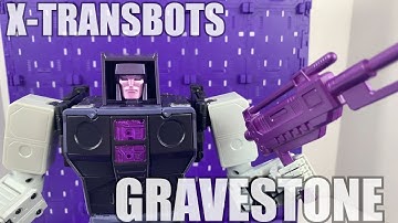 X-TRANSBOTS GRAVESTONE(MotorMaster) Unboxing, Transformation and Review