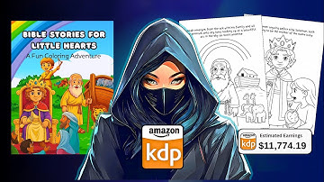 How to Create an Amazon KDP Story Coloring Book Using AI (THAT ACTUALLY SELLS)