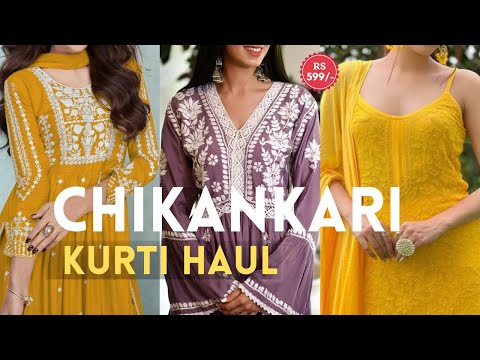 Latest Amazon Party Wear Kurta Set Haul | Amazon Kurti Haul | Ranjana R -  YouTube