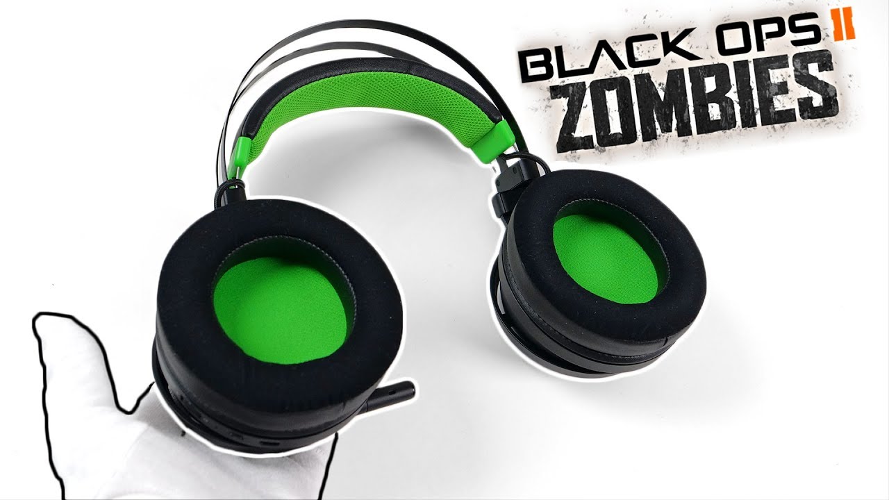 Xbox One Vibrating Headset Unboxing Razer Nari Ultimate Black Ops 2 W Randoms Youtube
