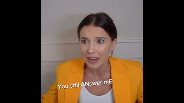 Millie and Louis #milliebobbybrown #louispartridge #fypviralシ #funny #capcut #viralshort #shorts