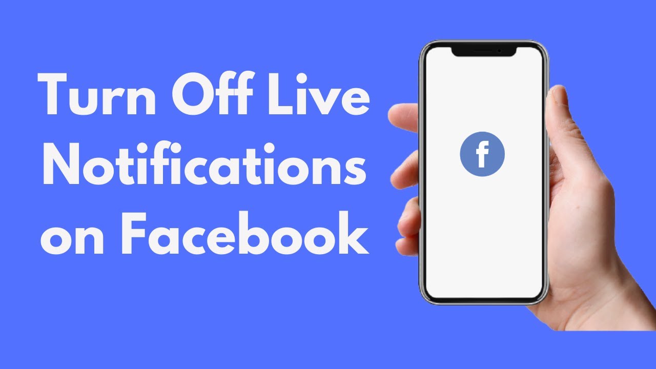 How to Turn Off Live Notifications on Facebook (2021) - YouTube