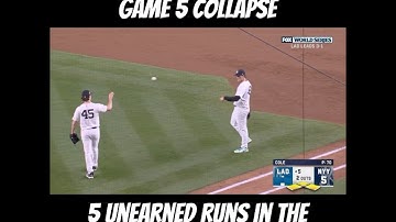 Yankees World Series Game 5 Errors