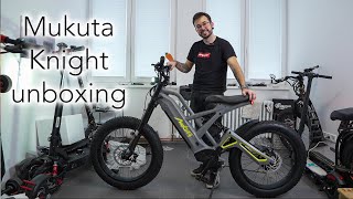 Mukuta Knight - brutální kolo-motorka 🏍️. Unboxing 📦