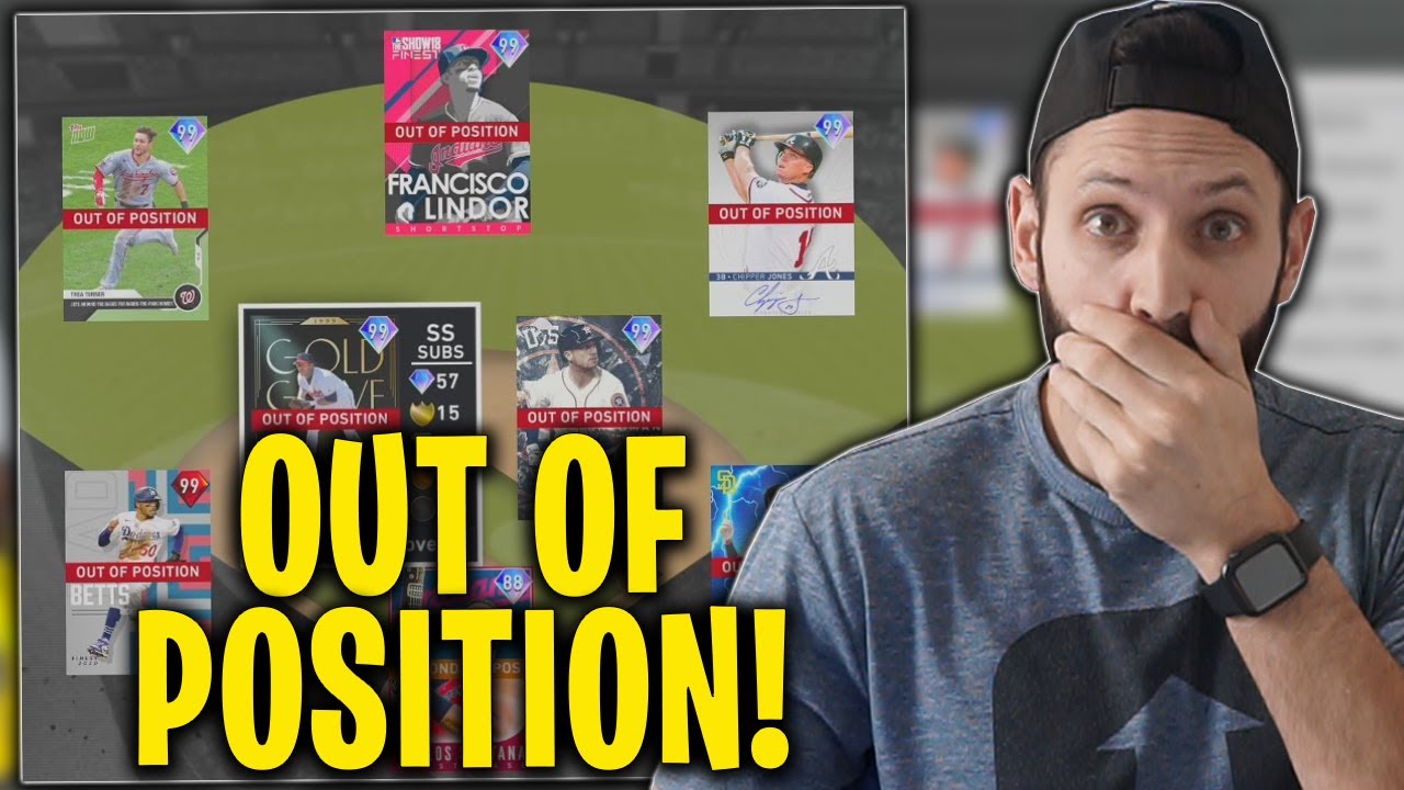 THIS OUT OF POSITION TEAM BUILD HAS GOLD GLOVE DEFENSE! MLB The Show 20