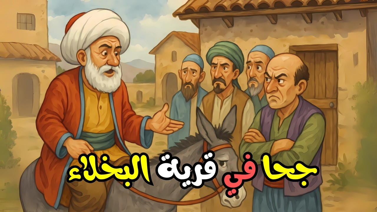 #قصة_جحا في قرية البخلاء | من طرائف ونوادر جحا | ضع السماعات واستمع، قصة مشوقة ومسلية