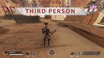 How to go in a third person mode? In Apex Legends