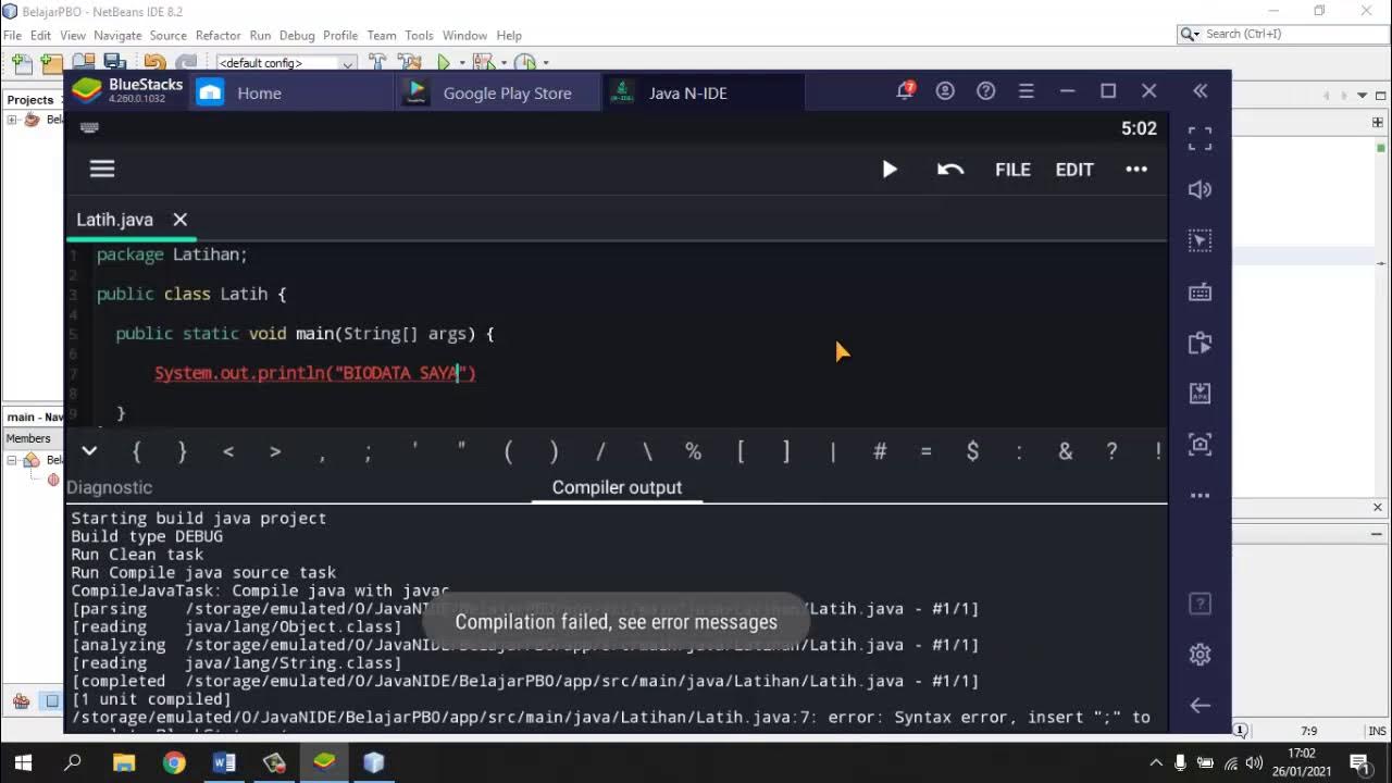 Java n IDE Dasar YouTube