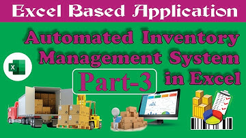 #159-How to make Inventory Management System in Excel (PART-3) (Step By Step Tutorial)