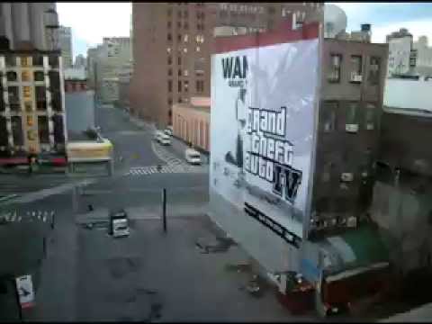 Grand Theft Auto IV Ad Painting Time-lapse