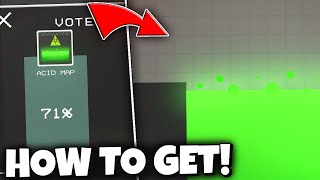 😳 NEW SECRET! HOW TO GET ACID MAP in UPDATE 21.0! - Melon Playground