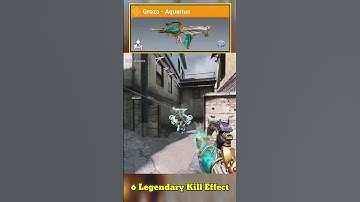 Zodiac Series Armory 6 Legendary Weapon Kill Effect 🔥🥵| CODM #shorts